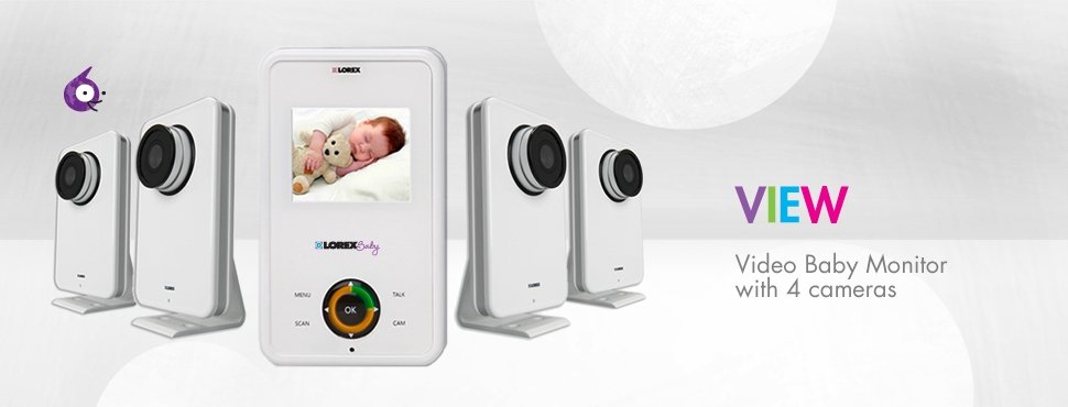 Lorex Discontinued, 1-Video infant monitor with 4 cameras