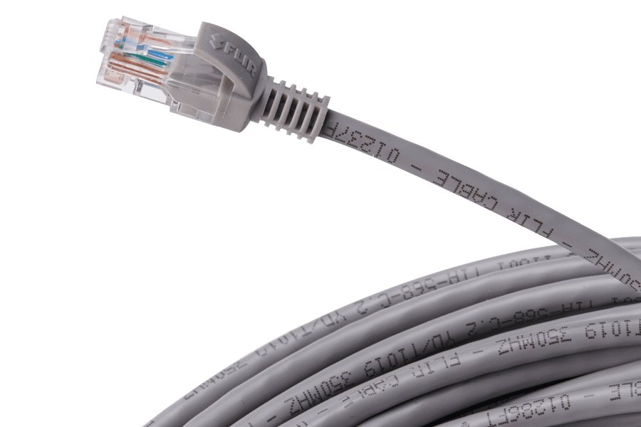 Lorex Discontinued, 100FT CAT5e Extension Cable, Fire Resistant and In-Wall Rated, CMR type (Riser)