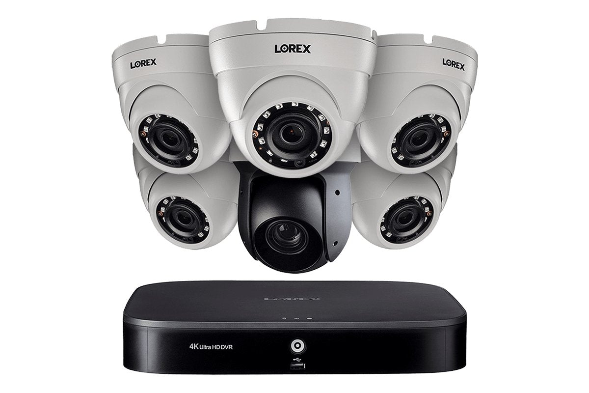 Lorex Discontinued, 1080p HD Security System with 4K DVR, One 25