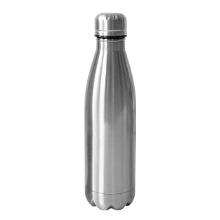 JOTO USA, 17oz Stainless Steel Coke Shaped Bottle - Silver