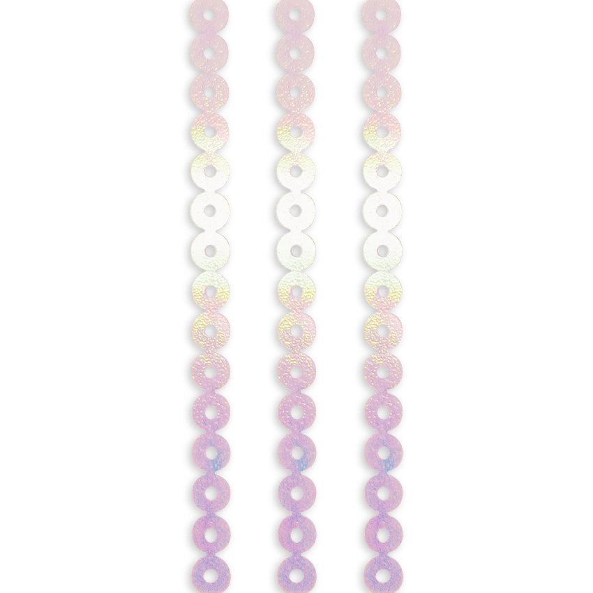 AA Print Supply, 4Mm-R41T-Rainbow Circle Sequin Reel