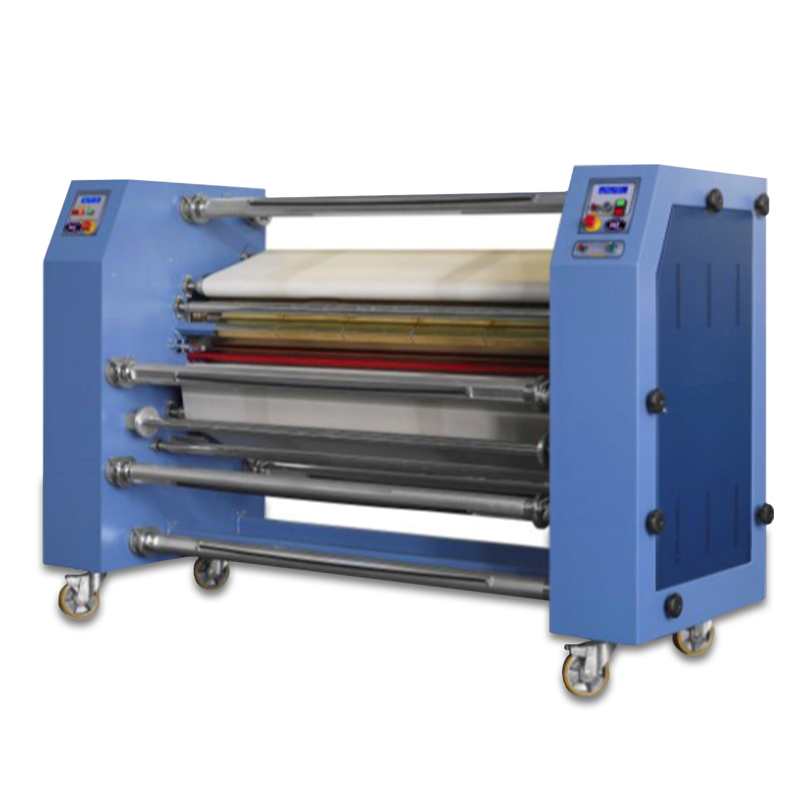 AIT, 64" Width, 13.75 inch Oil Drum 7460 Roll to roll Rotary Heat Press