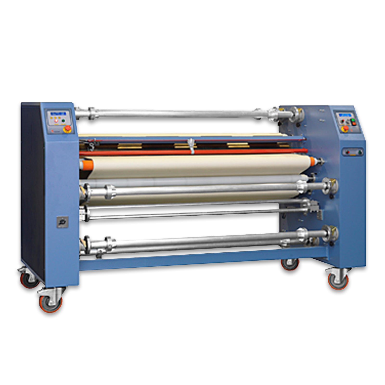 AIT, 64" Width, 8 inch Oil Drum 7360 Sport Rotary Heat Press with Conveyor