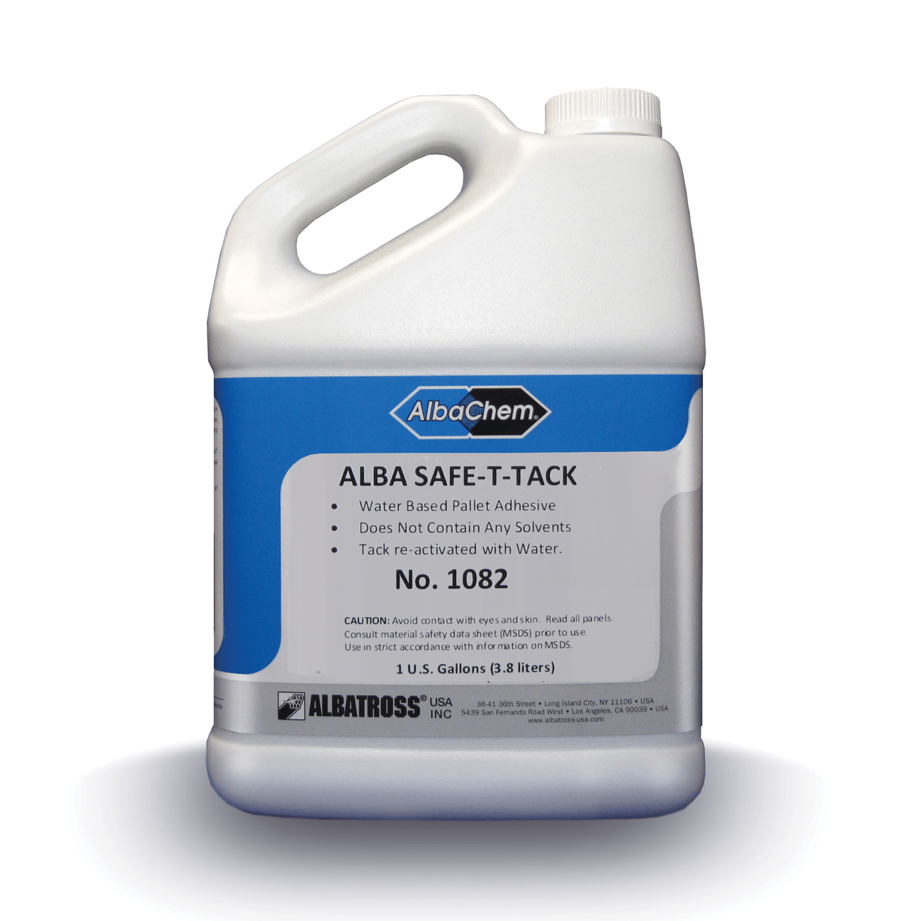 Albatross, AlbaChem Safe-T-Tack Water Based Pallet Adhesive