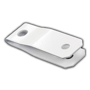 AA Print Supply, Aluminum Bracket Powder Coated White Hanger