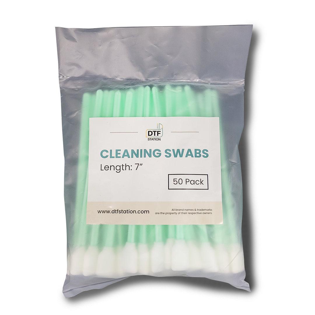 DTF Station, DTF Station 7" Cleaning Swabs - 50 Each