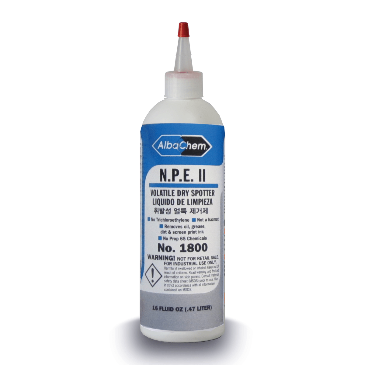 Albatross, Discontinued - AlbaChem 1800 NPE II Volatile Dry Spotter