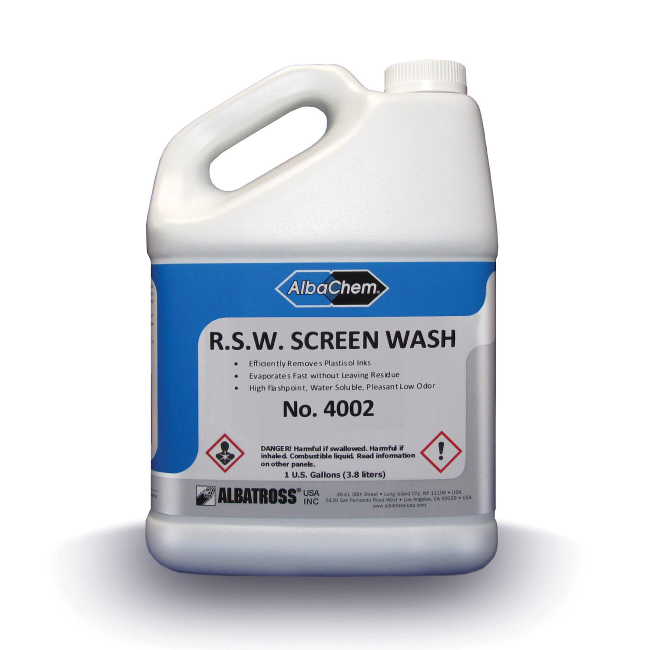 Albatross, Discontinued - AlbaChem R.S.W. Recirculating Screen Wash