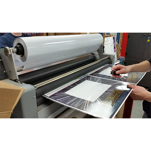 DAF, Discontinued - DAF Safeguard Opti-Clear PET Laminating Film, 1.5Mil, Optically Clear Polyester Gloss Finish 54" x 100'