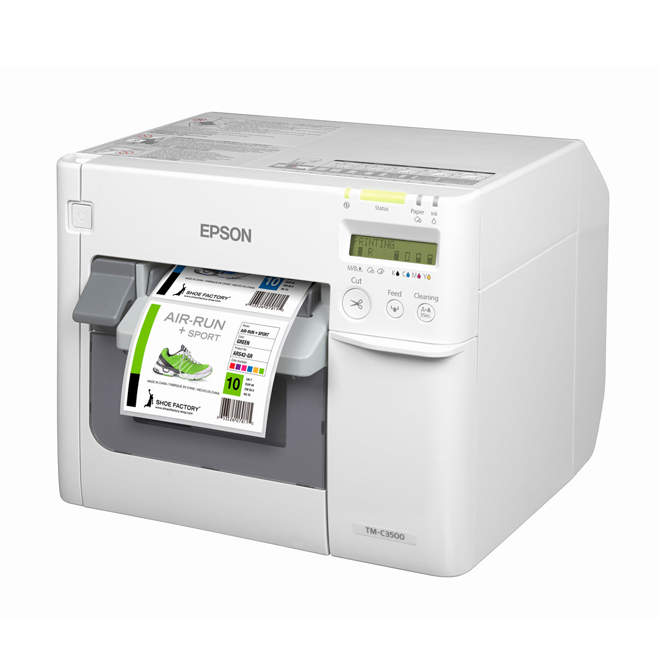 Epson, Discontinued - Epson ColorWorks TM-C3500 4 Inch Color Label Printer - DHCP