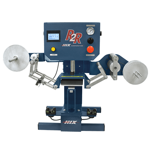 Hix, Discontinued - HIX R2R 45T Air Operated Roll-To-Roll Label Press