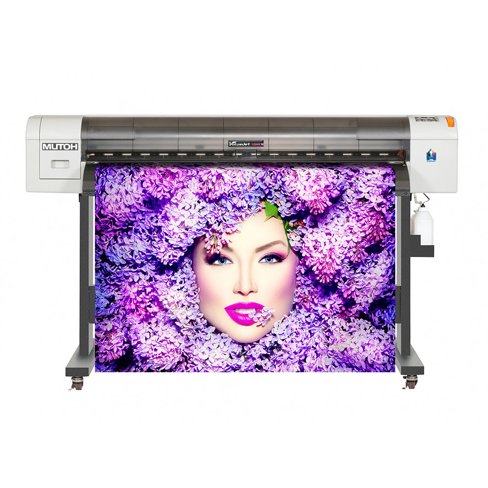 Mutoh, Discontinued - Mutoh ValueJet 1324X Eco Solvent Printer 54" Bundle with Ink Starter Kit