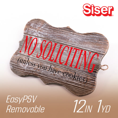 Siser, Discontinued - Siser EasyPSV Removable Vinyl - 12" Width 1 Yard