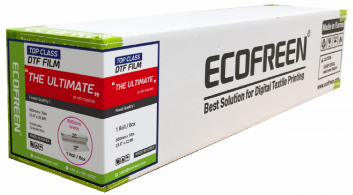 Ecofreen, Ecofreen Transfer Film (Hot Peel) for Direct to Film - 109 Yard Roll