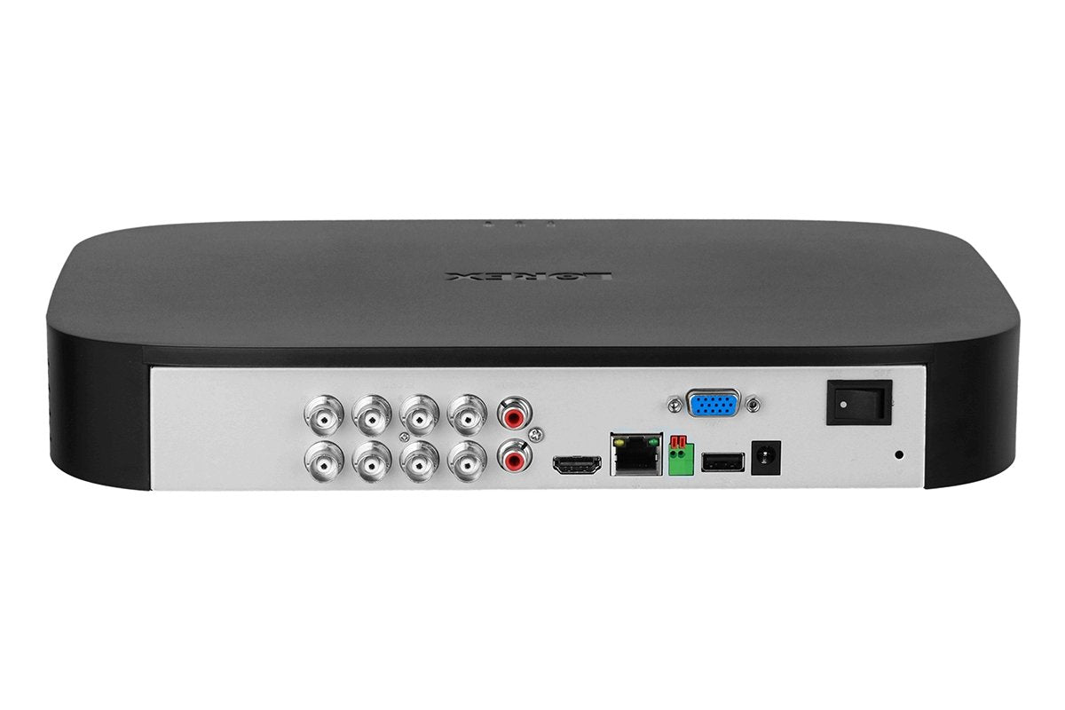 Lorex Discontinued, Lorex 1080p (8 Camera Capable) 1TB Wired DVR System with Analog Security Cameras