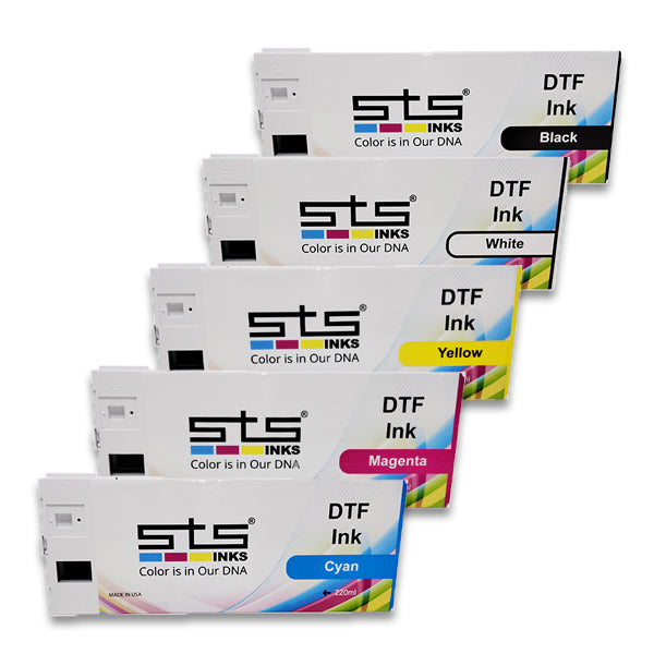 STS Ink, STS DTF Ink 220mL Cartridges For STS VJ-628D-C