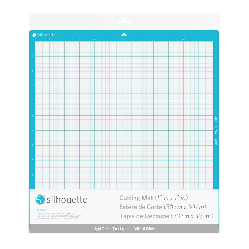 Silhouette, Silhouette Cameo Cutting Mat 12" x 12" - Light Tack