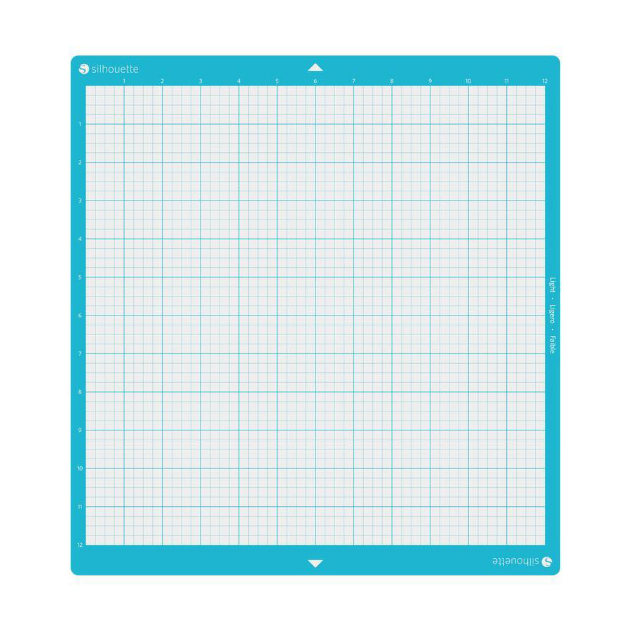 Silhouette, Silhouette Cameo Cutting Mat 12" x 12" - Light Tack