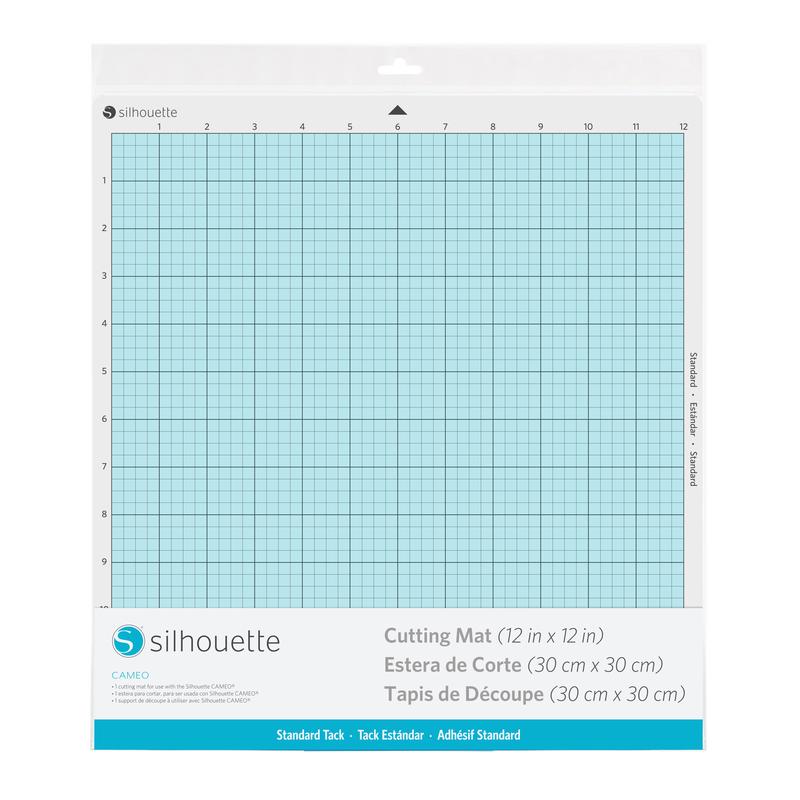 Silhouette, Silhouette Cameo Cutting Mat 12" x 12" - Standard Tack