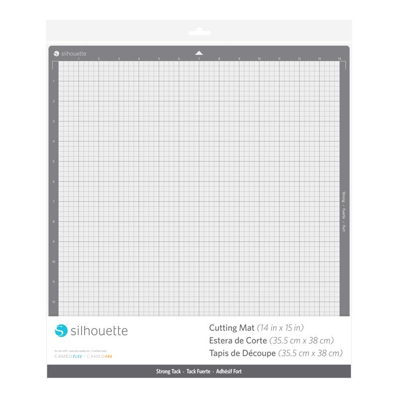 Silhouette, Silhouette Cameo Plus Cutting Mat 14" x 15" - Strong Tack