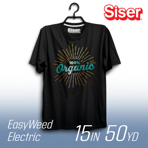 Siser, Siser EasyWeed Electric Heat Transfer Vinyl - 15" Width 50 Yard